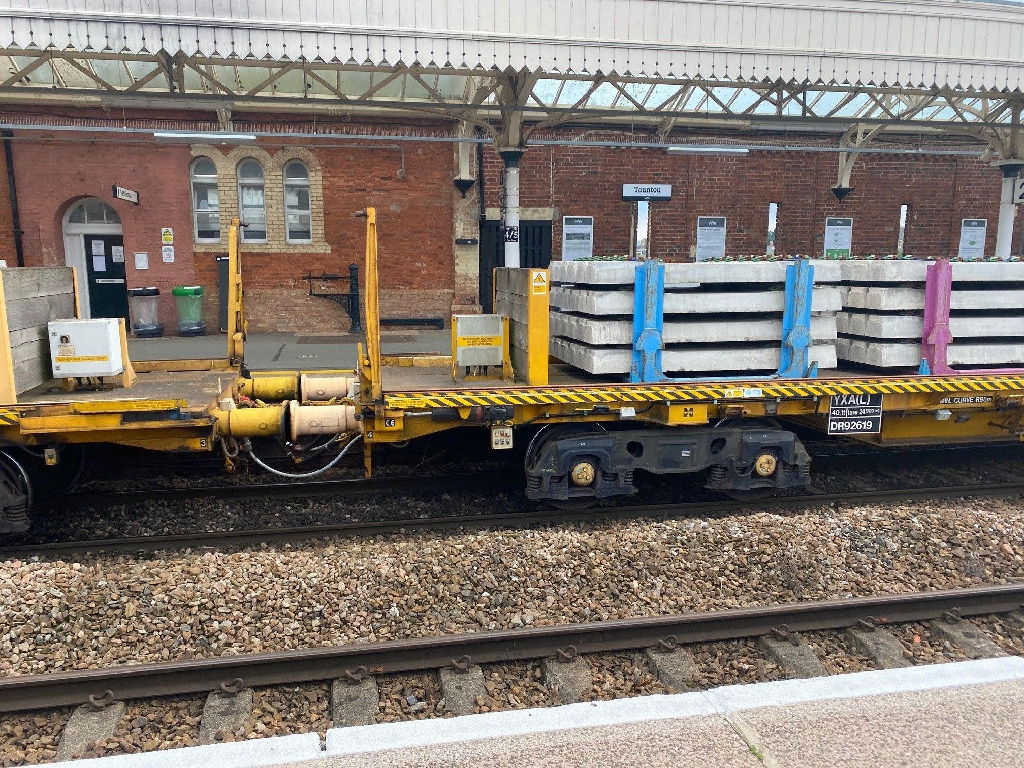 Model Railway Concrete Sleepers in Transportation Frame 3D print model_22