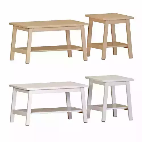 LUNNARP TABLES 3D model LUNNARP TABLES 3D model