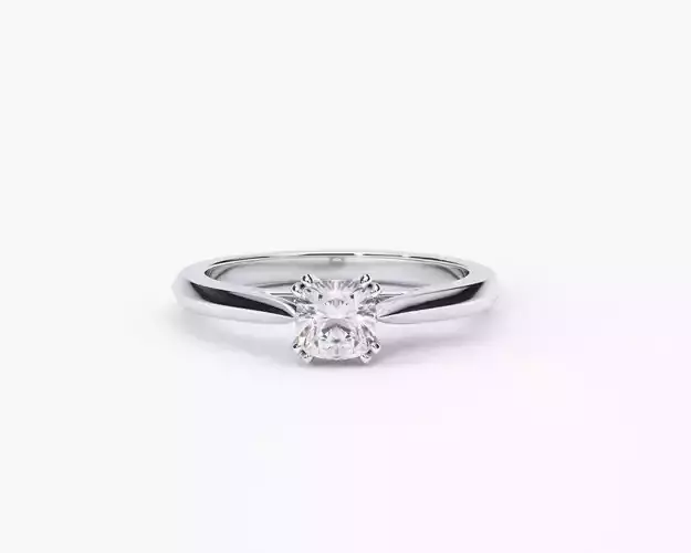 zdr0130 solitaire diamond engagement ring