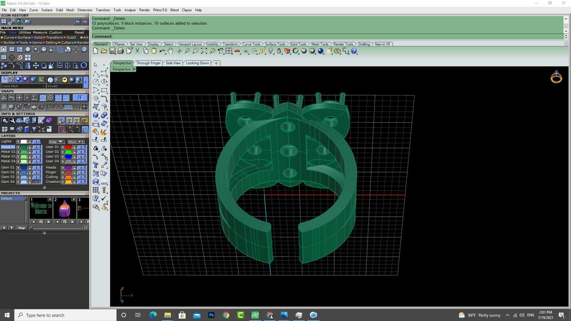 3d-Model difference ring 3D print model_14