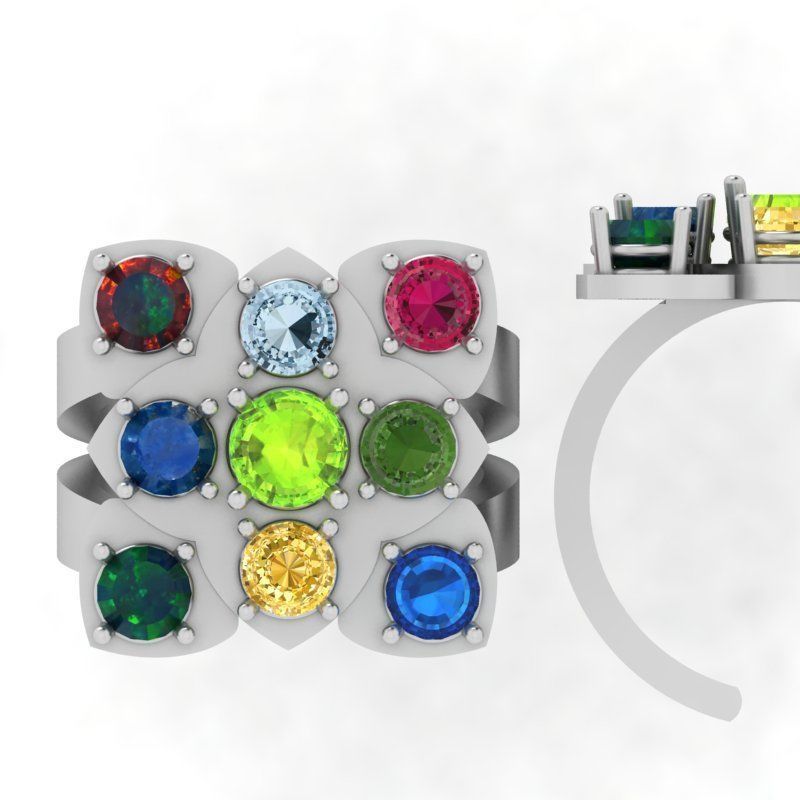 3d-Model difference ring 3D print model_11