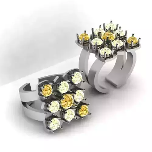 3d-Model difference ring