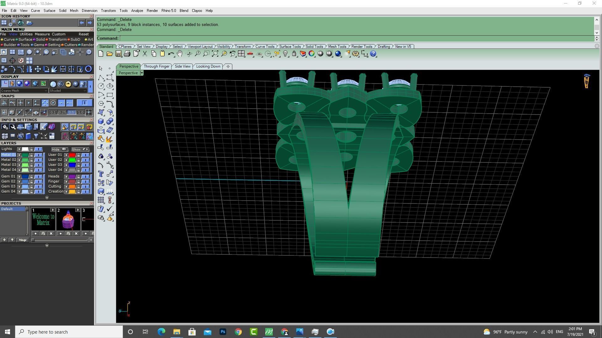 3d-Model difference ring 3D print model_16