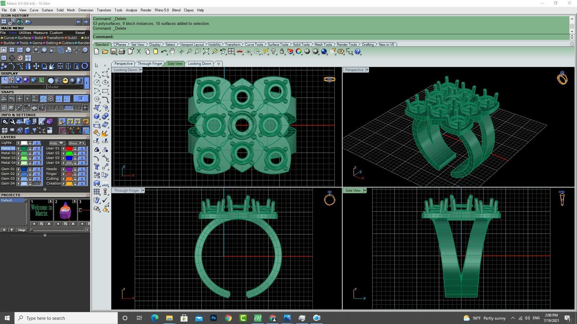 3d-Model difference ring 3D print model_18