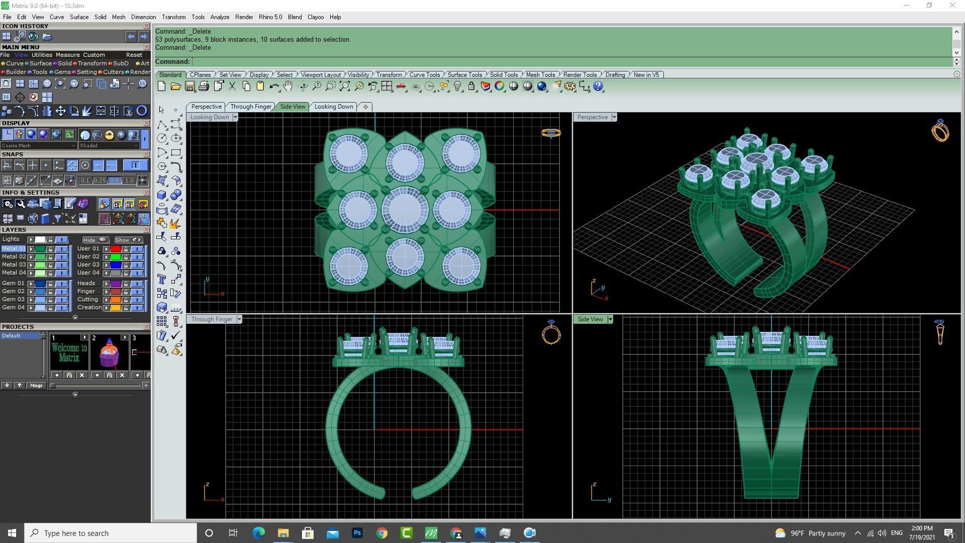 3d-Model difference ring 3D print model_19