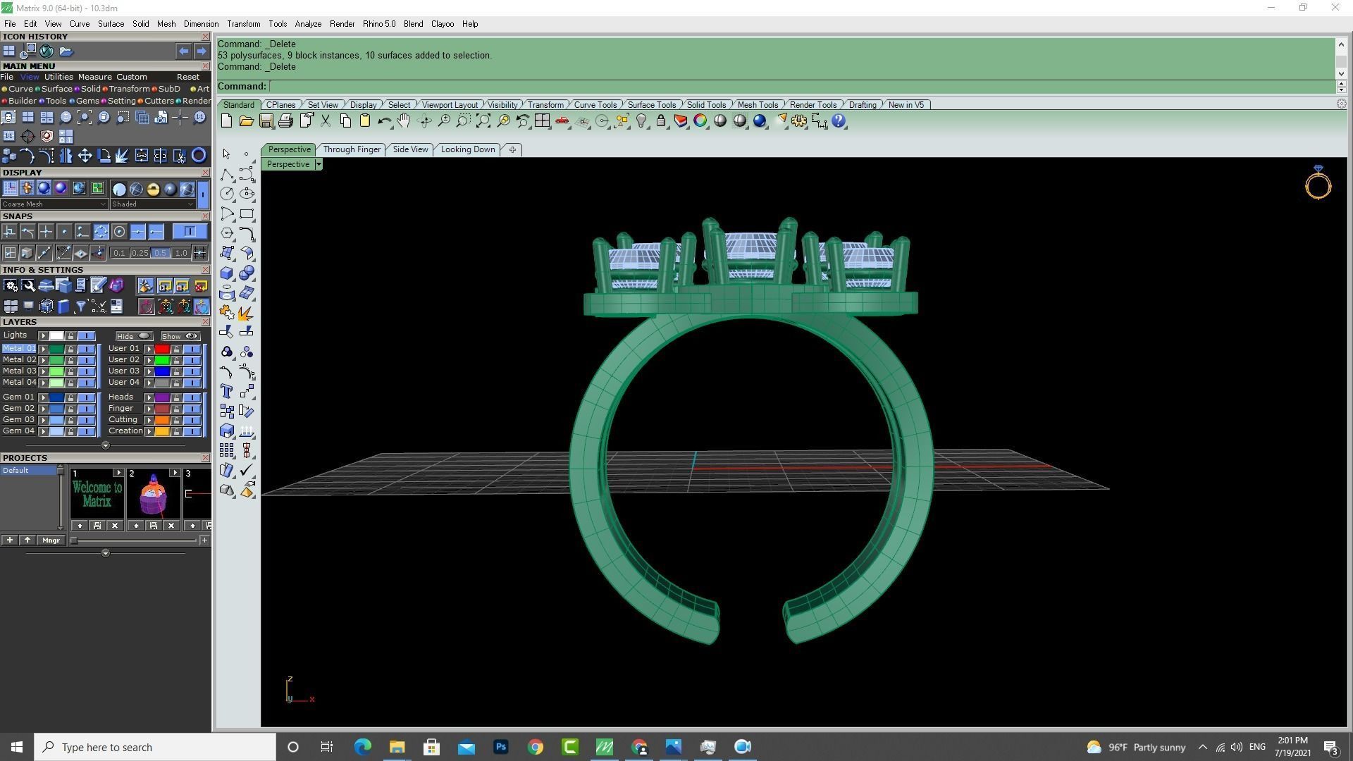3d-Model difference ring 3D print model_15