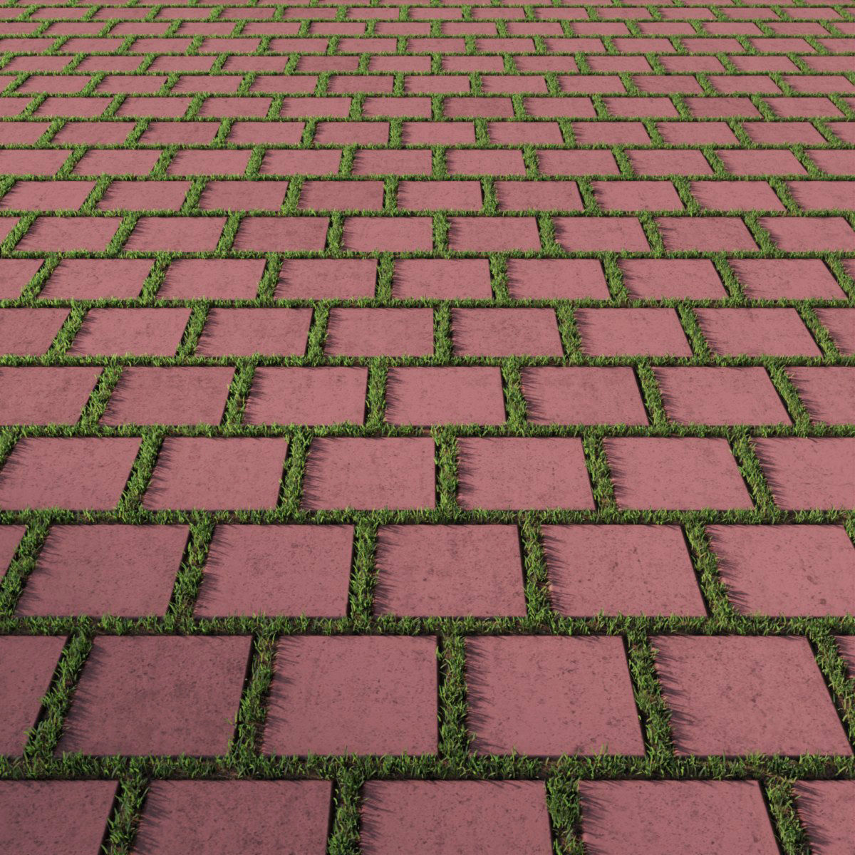 Eco parking tile 3 3D model_1