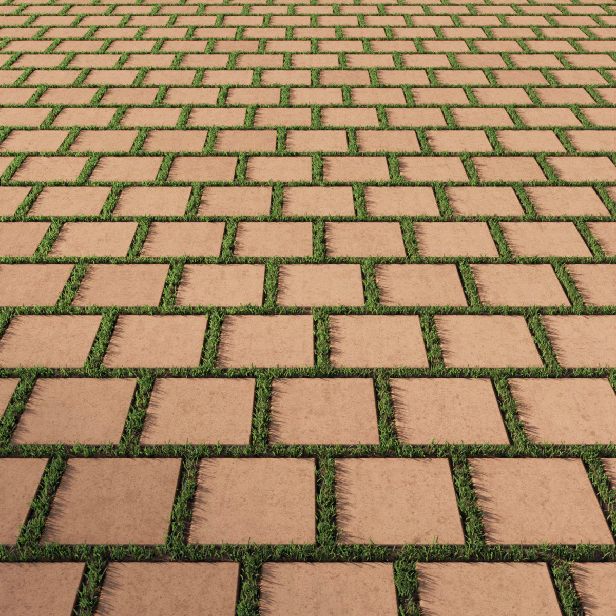 Eco parking tile 3 3D model_2