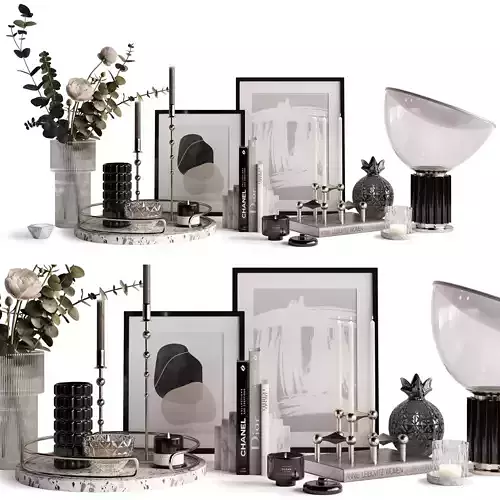 Table Decor Set 2 3D model