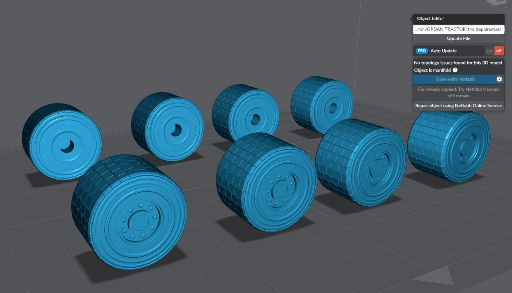 Jordans Daihotai Tractor Scale model   3D print model_7