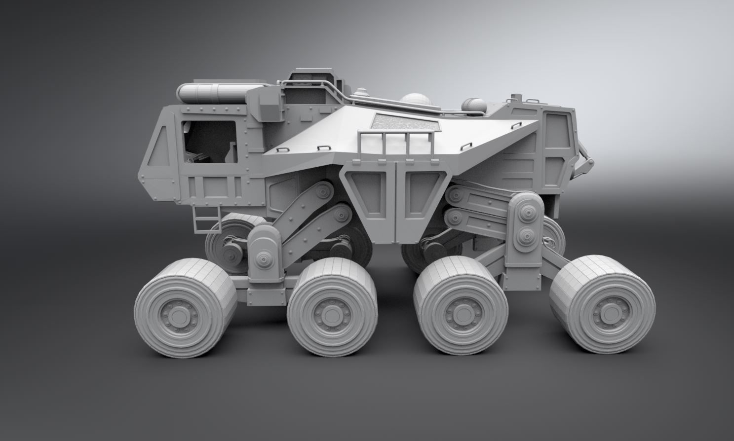 Jordans Daihotai Tractor Scale model   3D print model_1