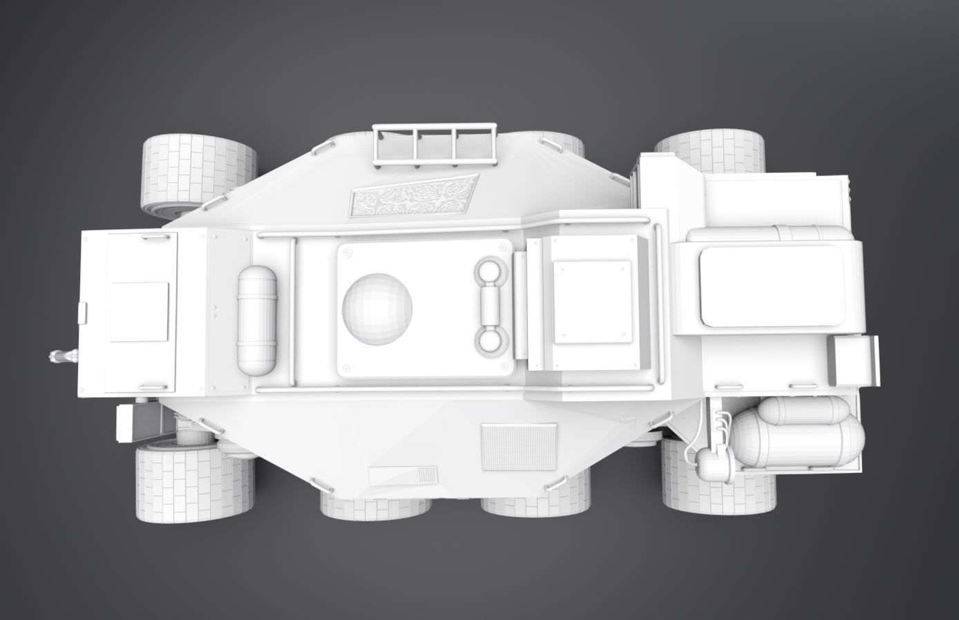 Jordans Daihotai Tractor Scale model   3D print model_3