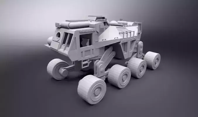 Jordans Daihotai Tractor Scale model   3D print model