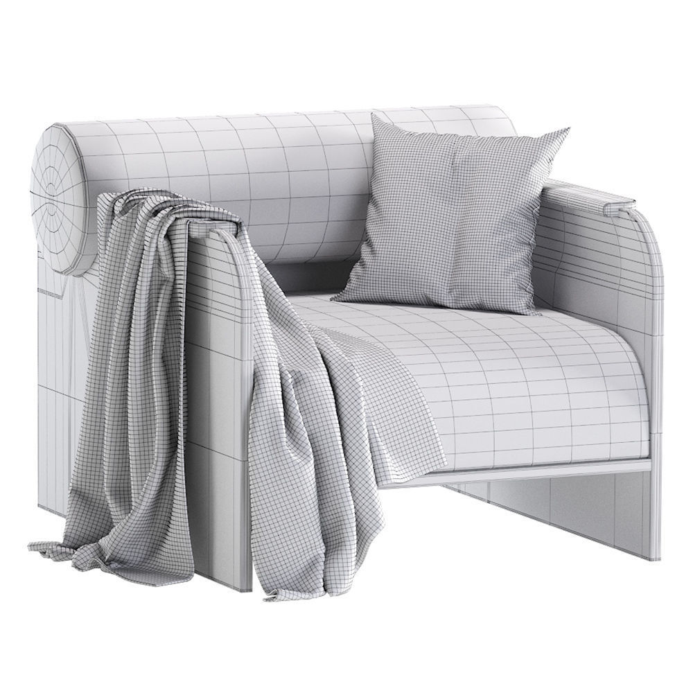 Crump and Kwash June Lounge Chair 3D model_4