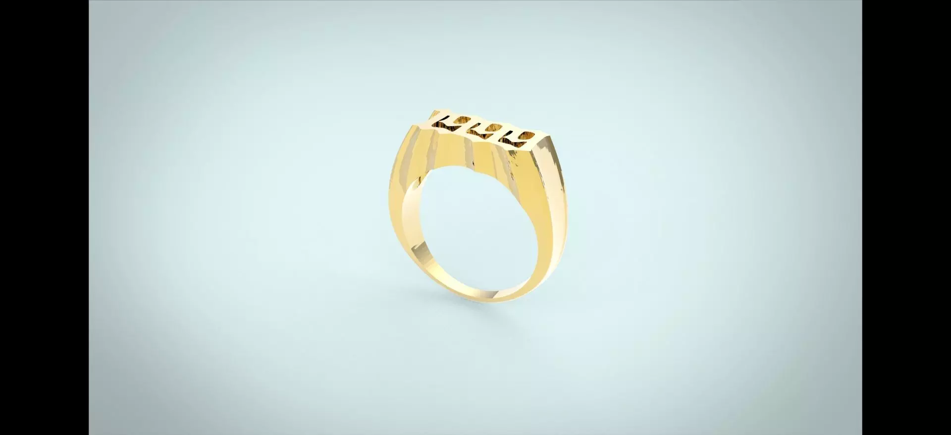 1999 ring 3D print model_0