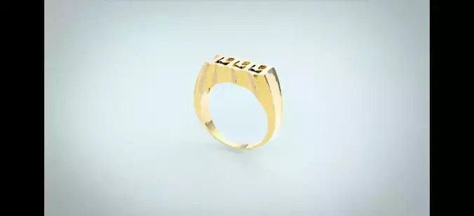 1999 ring 3D print model