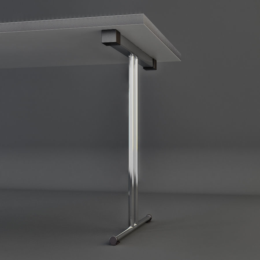 Office Desk 3D model_2