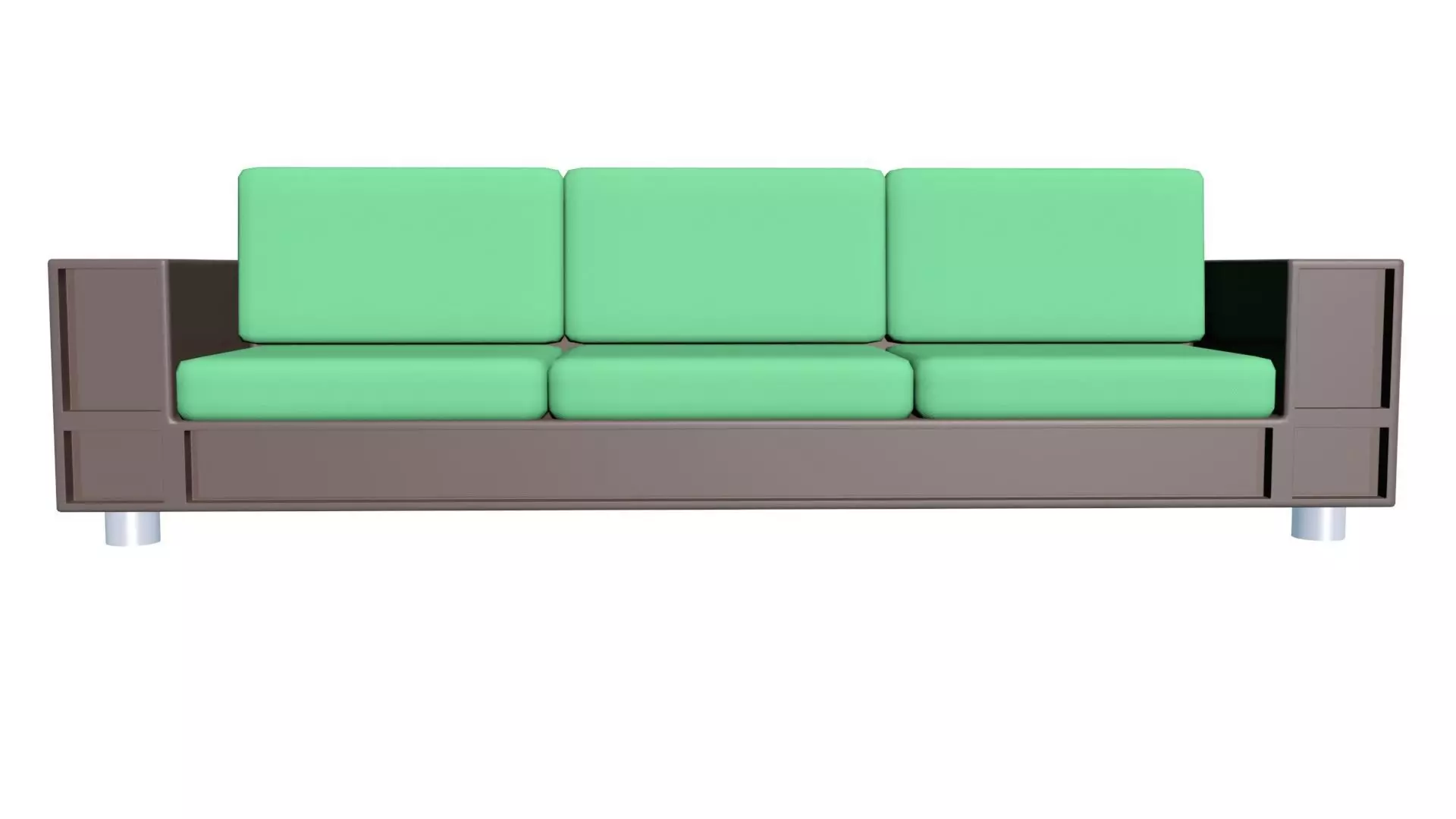 simple sofa  3D model_0