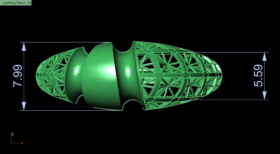 Turkish ring 3D print model_9