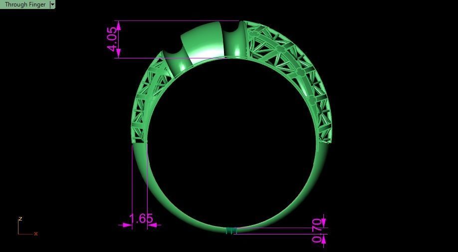Turkish ring 3D print model_7