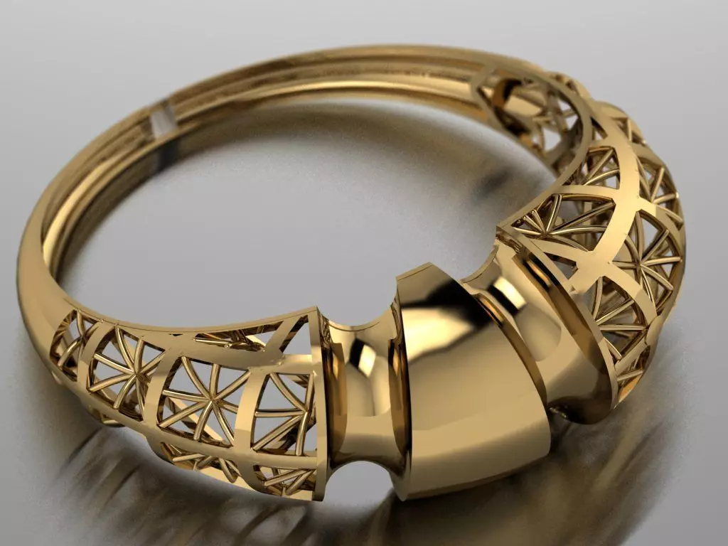 Turkish ring 3D print model_0