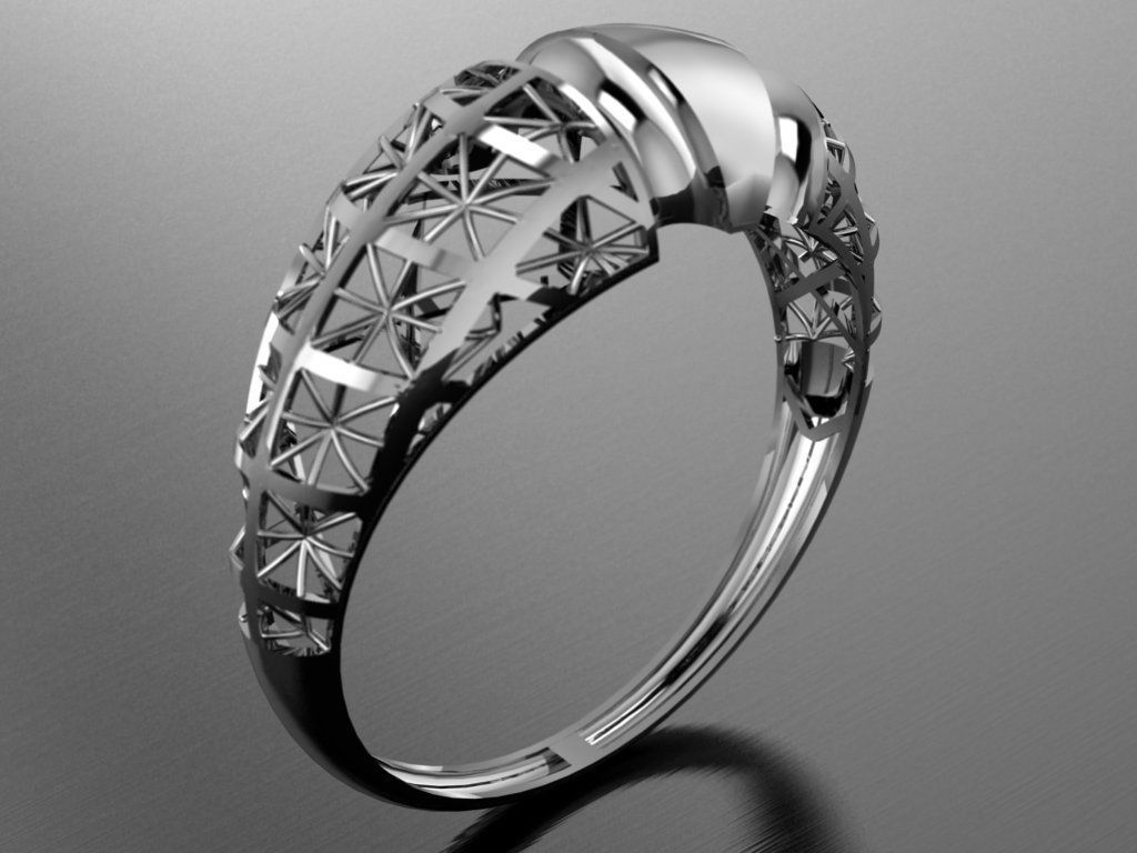 Turkish ring 3D print model_5