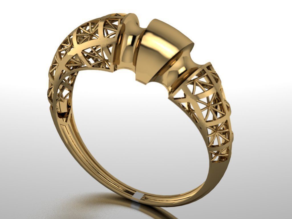 Turkish ring 3D print model_6