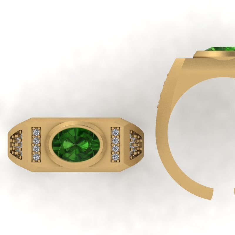 3d-Model men ring 3D print model_5