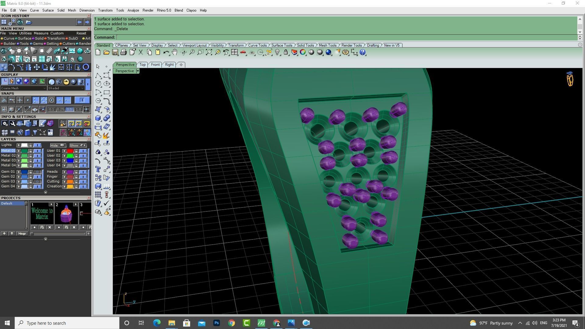 3d-Model men ring 3D print model_26