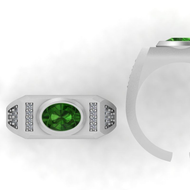 3d-Model men ring 3D print model_4