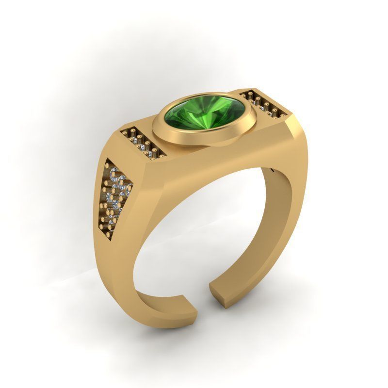 3d-Model men ring 3D print model_2
