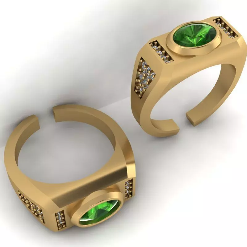 3d-Model men ring 3D print model_0