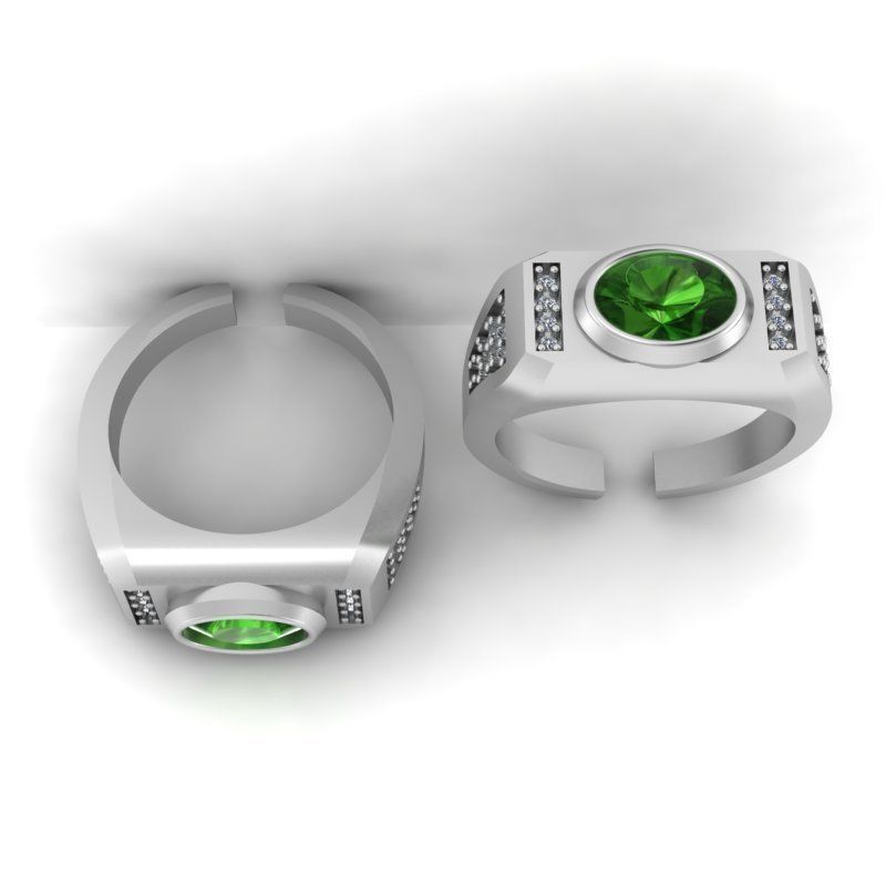 3d-Model men ring 3D print model_12