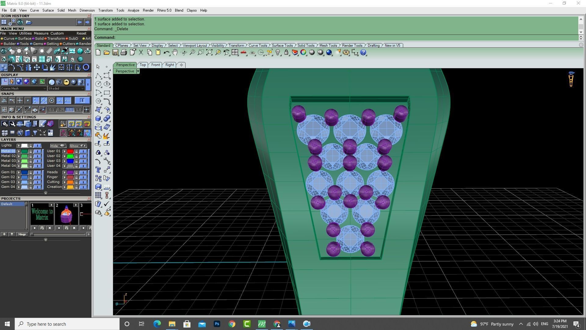 3d-Model men ring 3D print model_22