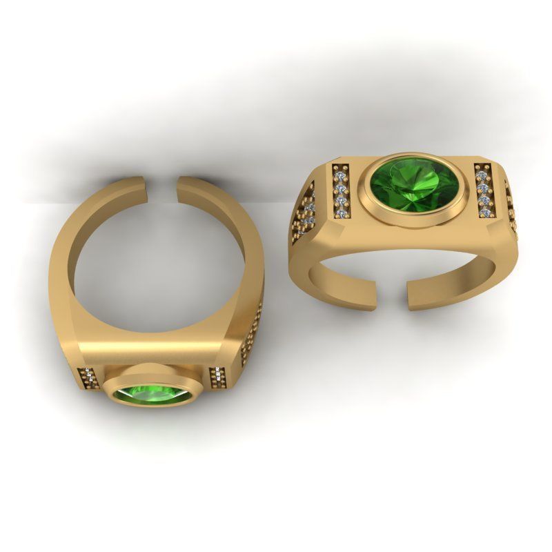 3d-Model men ring 3D print model_13