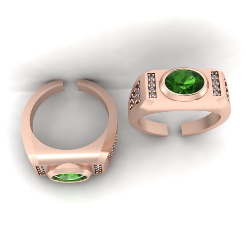 3d-Model men ring 3D print model_11