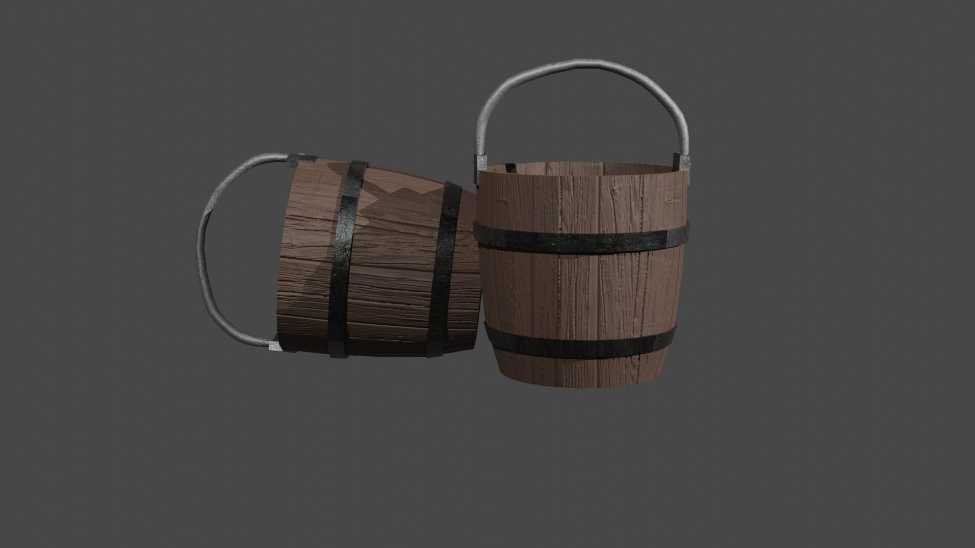 Medieval Game Set Low-poly 3D model_8