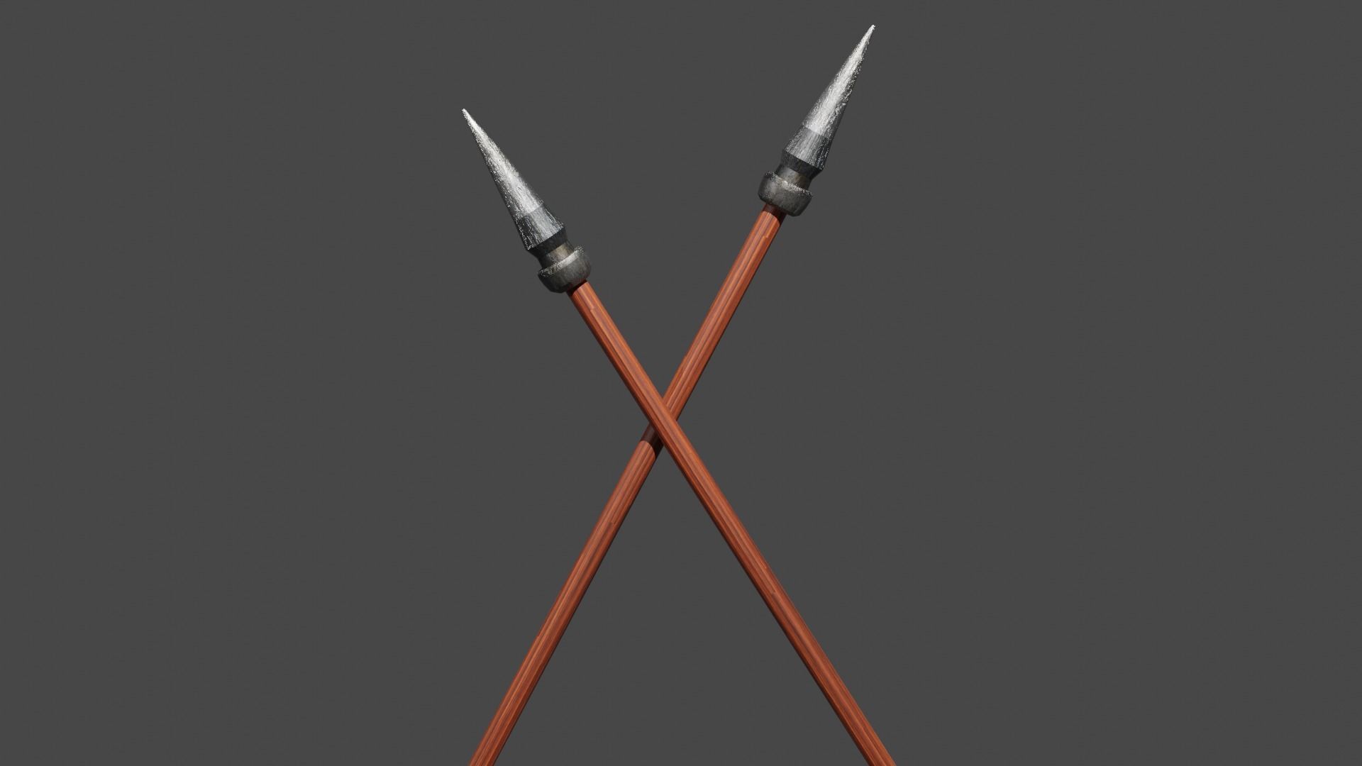 Medieval Game Set Low-poly 3D model_9