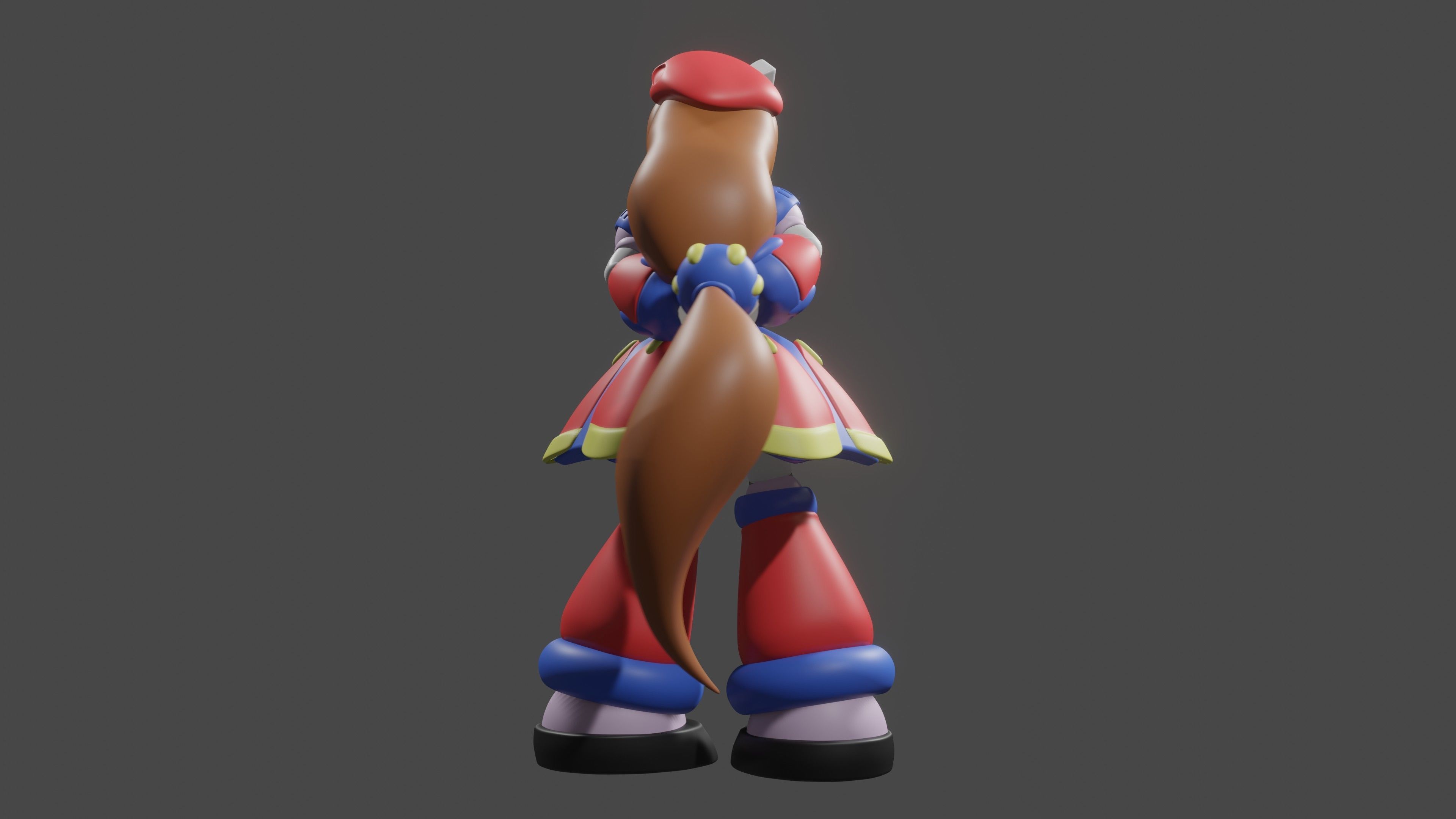 Iris from Megaman X4 3D print model_5