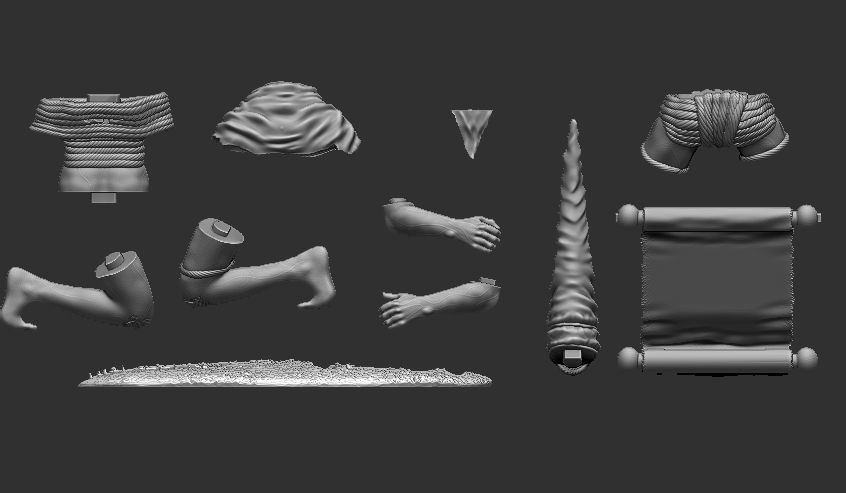 Deogracias from Blasphemous 3D print model_11