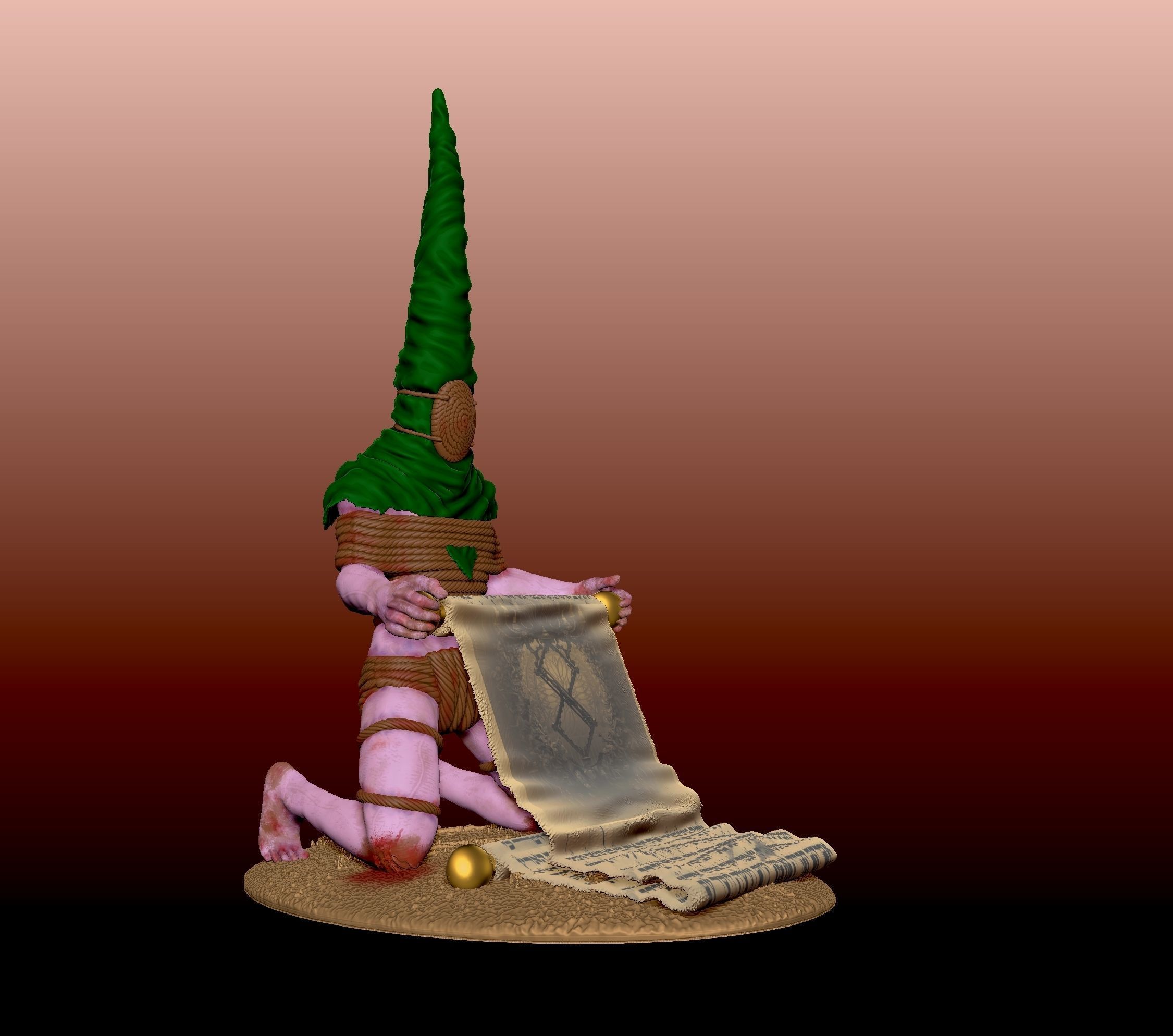 Deogracias from Blasphemous 3D print model_7