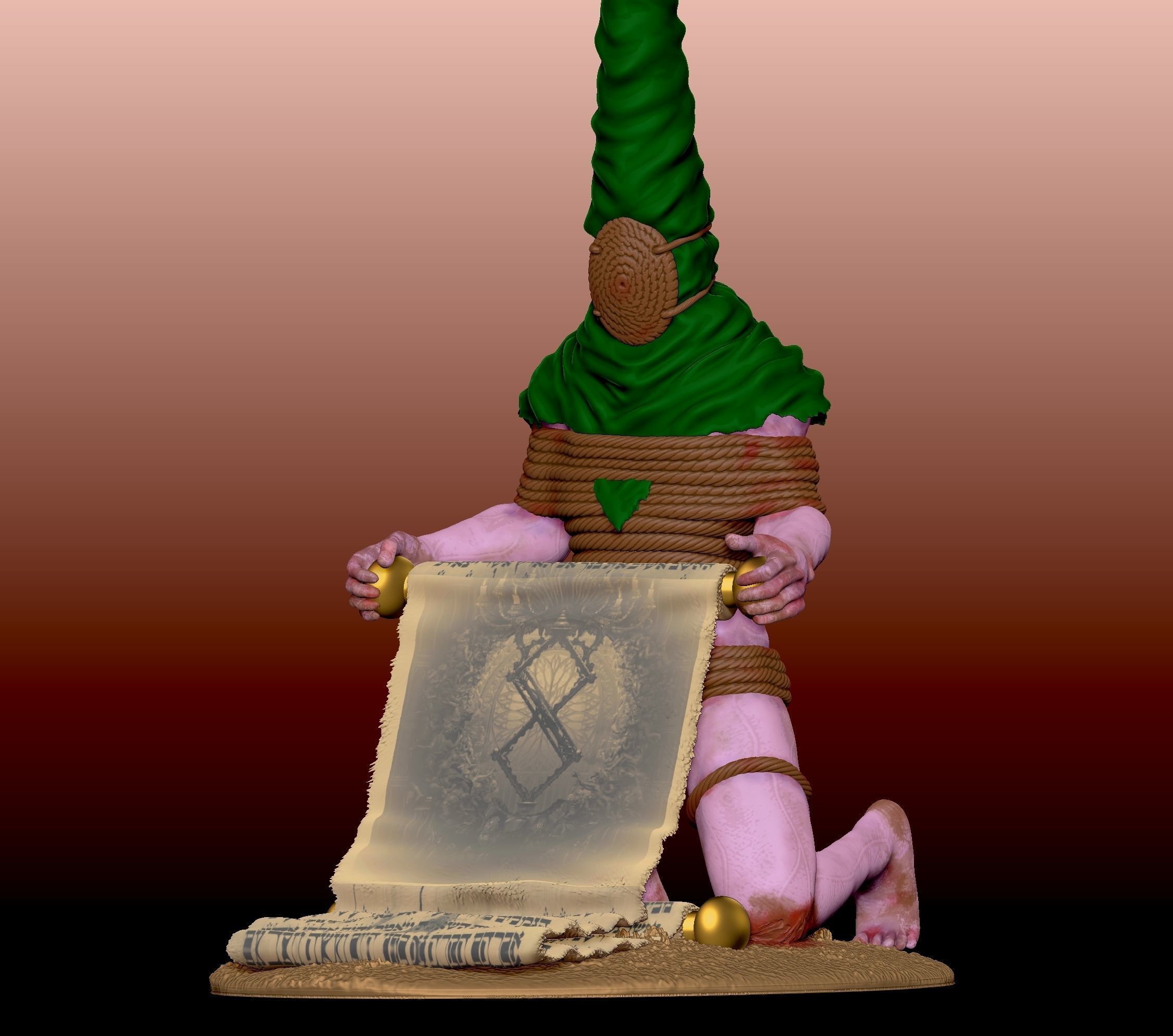 Deogracias from Blasphemous 3D print model_5