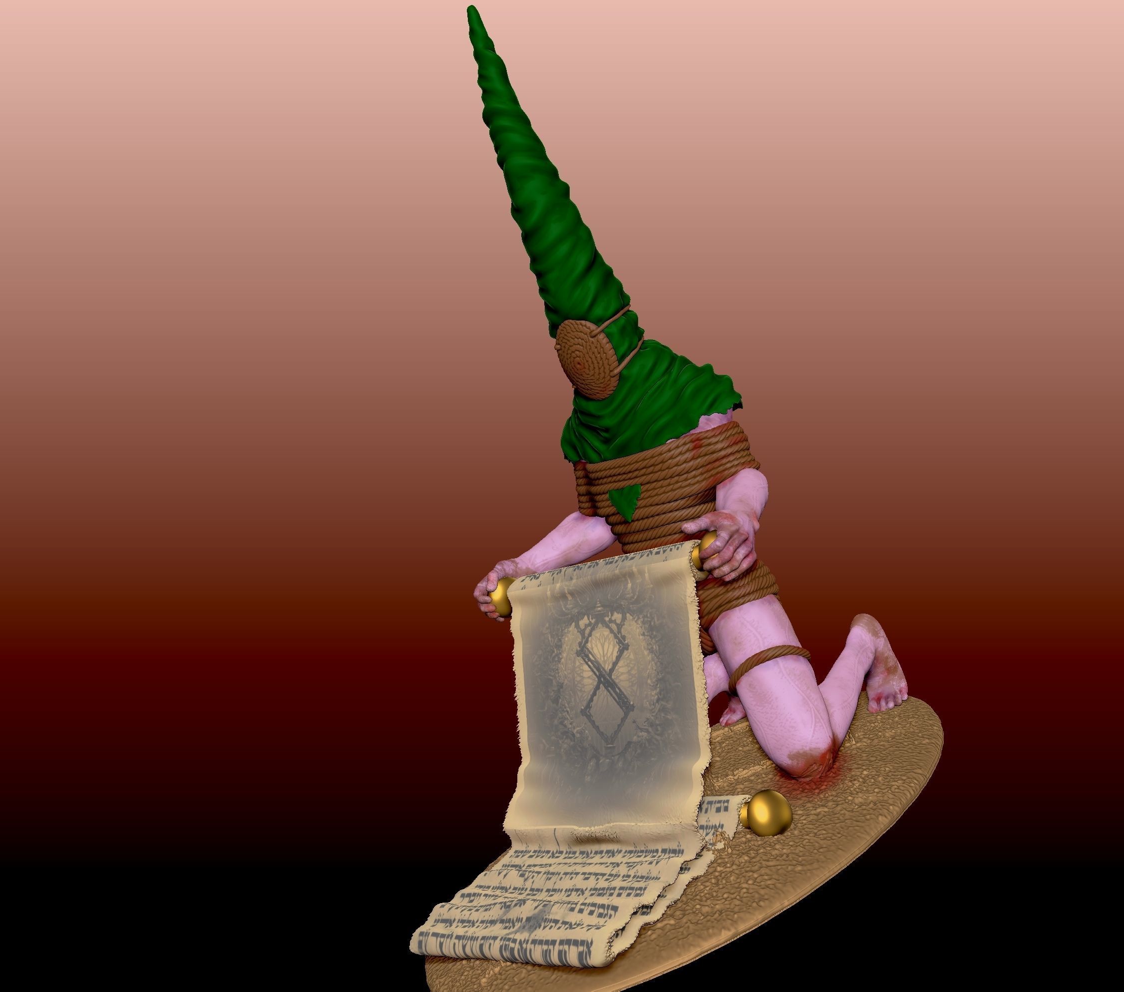 Deogracias from Blasphemous 3D print model_9