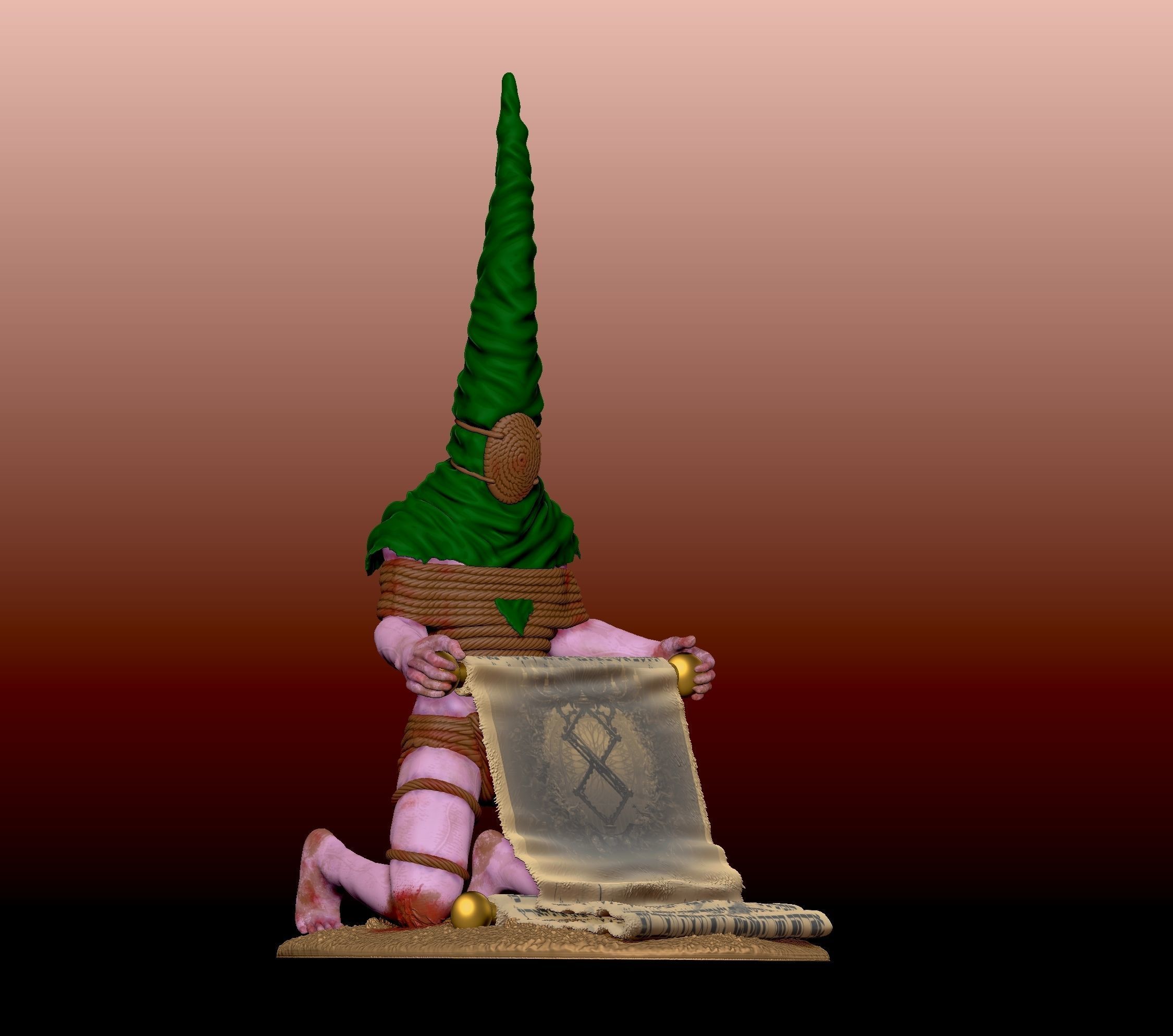 Deogracias from Blasphemous 3D print model_4