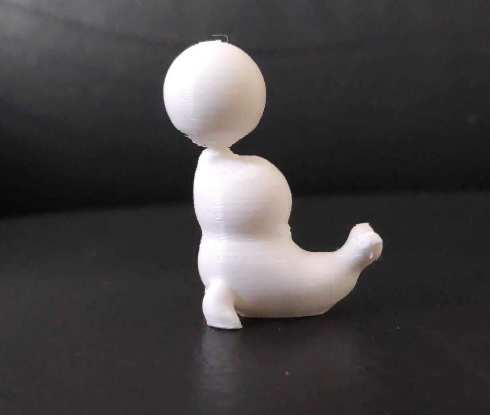 Seal Playing Ball 3D print model_7