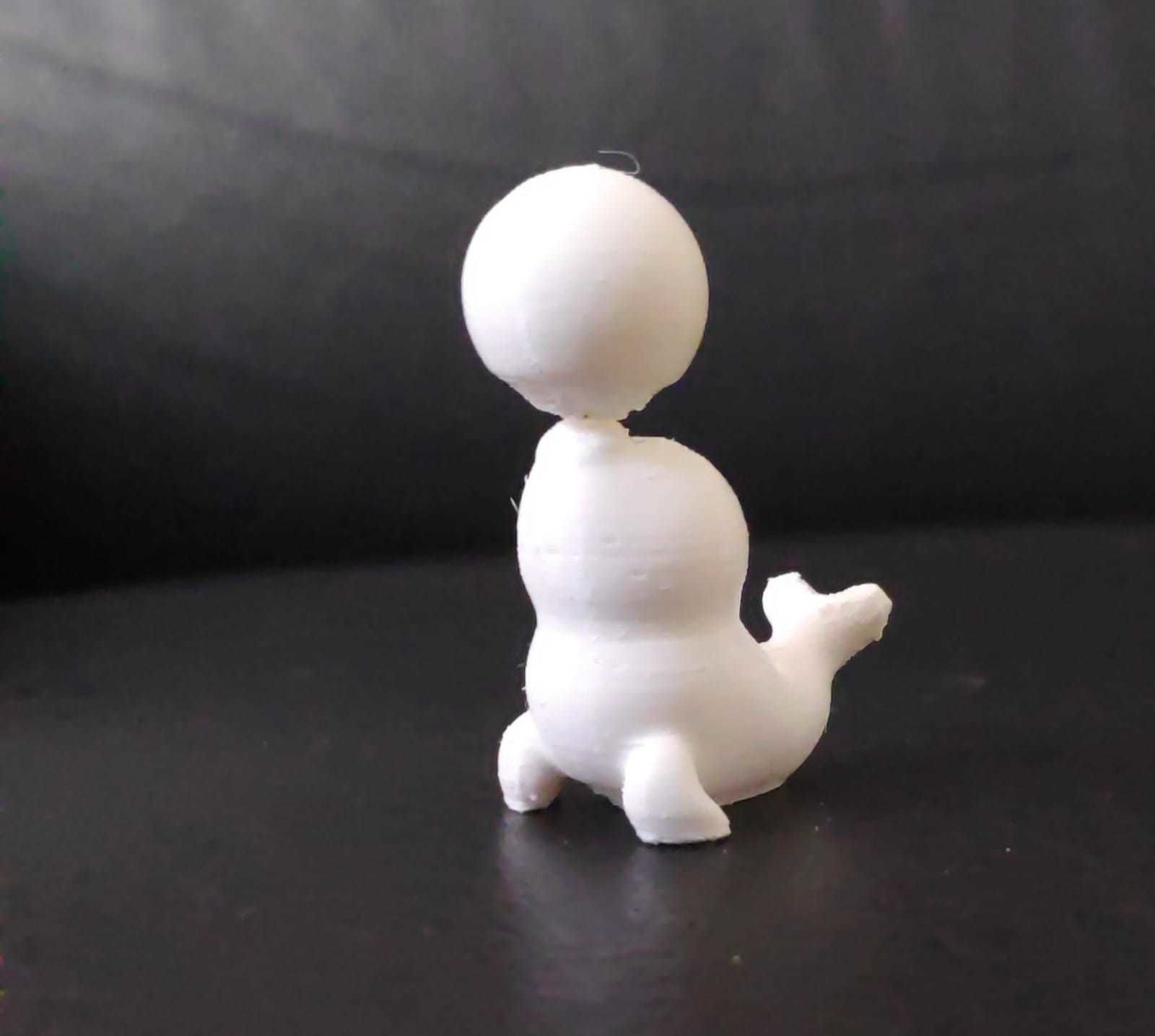 Seal Playing Ball 3D print model_6