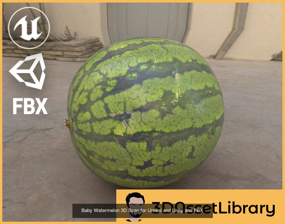 Fruit And Veg 3D Scan Collection for Unreal and Unity and FBX _31