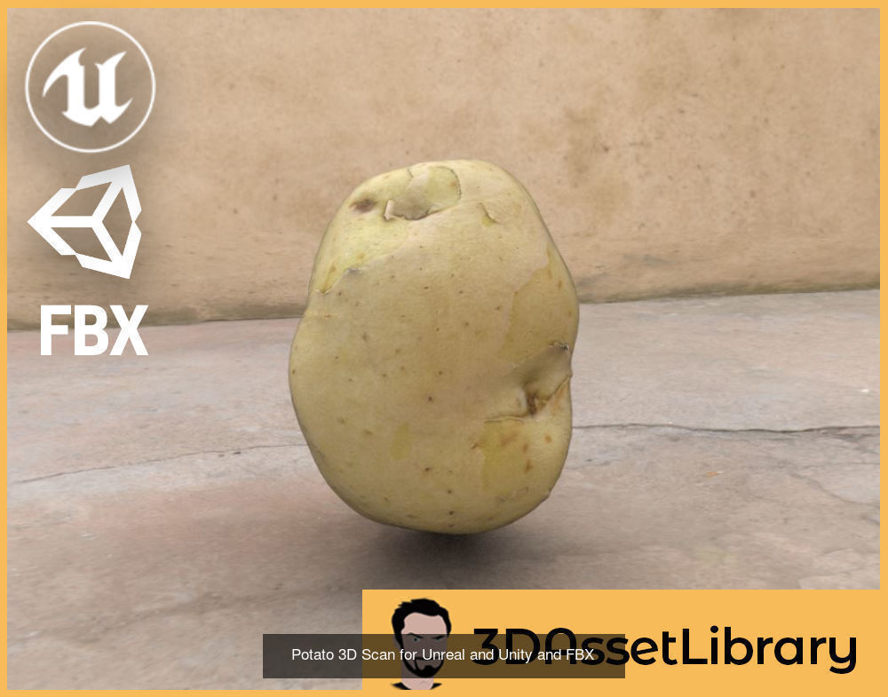 Fruit And Veg 3D Scan Collection for Unreal and Unity and FBX _42