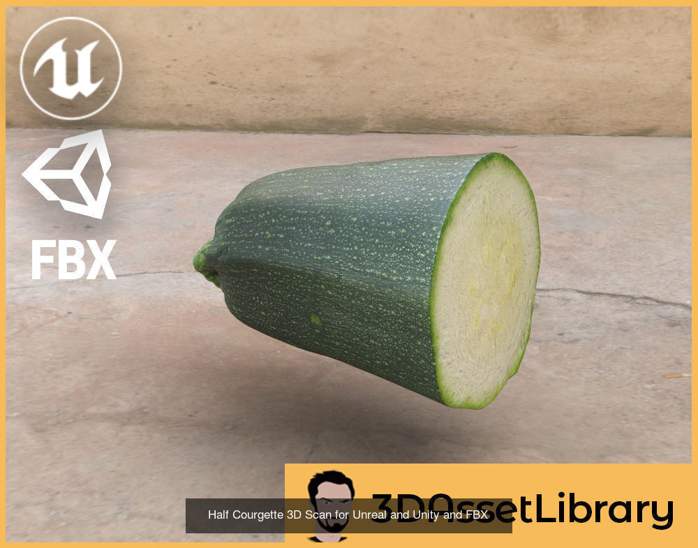 Fruit And Veg 3D Scan Collection for Unreal and Unity and FBX _34