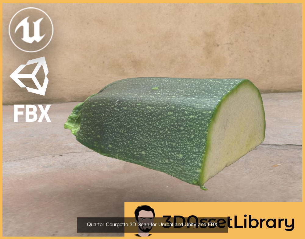 Fruit And Veg 3D Scan Collection for Unreal and Unity and FBX _35